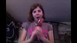 popsicle challenge (my bff doing it)