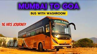 MUMBAI TO GOA BY LAXMI HOLIDAYS' LATEST SEMI SLEEPER/SLEEPER BUS WITH WASHROOM | FULL BUS JOURNEY