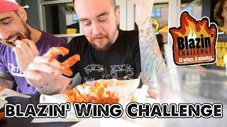 Buffalo Wild Wings Blazin' Wing Challenge feat. ITSSKITZ!