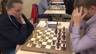 IM Inna Gaponenko - GM Nikita Vitiugov, Sicilian defense, Rapid chess