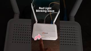 Los Red Light Blinking On Router | How To Solve Los Light Blinking issue #bsnlftth #ftth