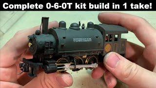 Complete build of a Roundhouse 0-6-0T...in 1 take!