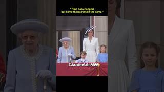 prince Louis wore same design sailor suits as his father prince William  wore in 1981 #shorts