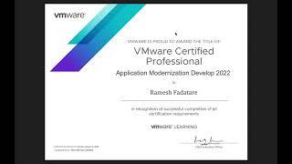 Now I am VMware Certified Professional for Spring and Spring Boot 2022 - Passed the Exam