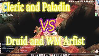 Arena 2x2 Cleric and Paladin vs Druid and WM Arfist