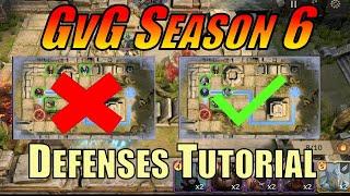 Season 6 GvG Defense Tutorial | Don't Make Basic Mistakes | Watcher of Realms