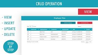 Insert update delete in asp.net c# with sql server (Step by Step) - Part 1