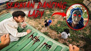 SERBIAN DANCING LADY REAL LIFE ESCAPE 61.0 | Horror Parkour Pov Short | Bubbles 3Run