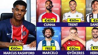  SEMUA TRANSFER DAN RUMOR MUSIM DINGIN TERBARU YANG DIKONFIRMASI 2024,  Rashford, Trent, Pogba, Osimhen ️