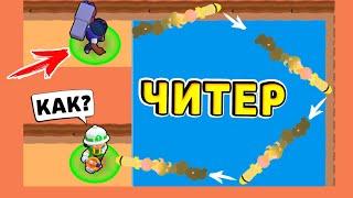 Брок ЧИТЕР vs НУБ !! Смешные Моменты Brawl Stars #64