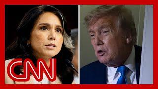 Trump disputes intel chief Tulsi Gabbard on Iran
