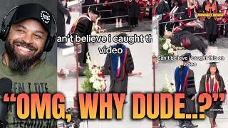 Black Guy Tries Backflip and Embarrasses Himself During College Graduation!