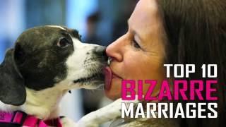 Top 10 Bizarre Marriages to Animals and Objects