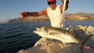 Fishing Bluefish... Fishing Greece Kefalonia ...