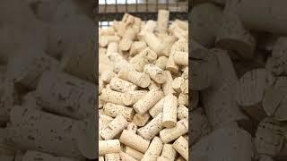 Robotic arms are used to millions of #cork stoppers daily. #technology #manufacturing
