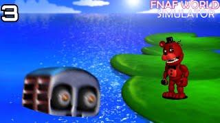 I'm drowning over here redbear | fnaf world simulator live part 3