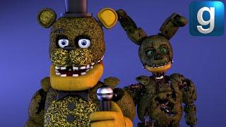 Gmod FNAF | Repairing The Ignited Animatronics With The Parts Mod [Part 2]