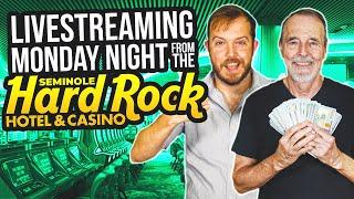LIVE From the Seminole Hard Rock With Ultimate X Gold Video Poker!