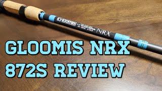 Gloomis NRX Spinning Rod REVIEW! 872S is way better than the Conquest...