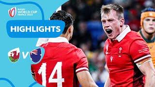 Wales qualify for knockouts in STYLE | Wales v Australia | Rugby World Cup 2023 Highlights