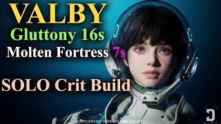 Valby vs Gluttony 16s, Molten Fortress 7s Solo Build | After Update 1.2.2 | The First Descendant s2