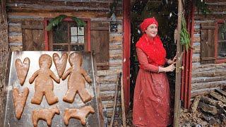 Col. Williamsburg's Gingerbread Recipe |Delicious Fire Cooking| ASMR