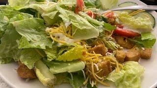 Coach Carl’s homemade Garden Salad