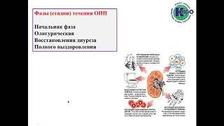 ОСТРОЕ ПОВРЕЖДЕНИЕ ПОЧЕК (ОПП) и ХРОНИЧЕСКАЯ БОЛЕЗНЬ ПОЧЕК (ХБП)