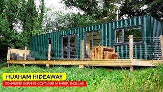 Huxham Hideaway: Shipping Container Airbnb in Exeter, UK