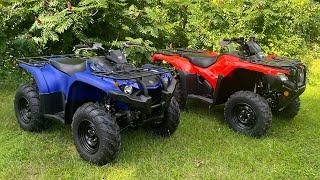 2024 Honda Rancher VS. Yamaha Kodiak 450 Shootout! What's The Better Buy?