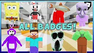 HOW TO GET ALL 51 BADGES in (️ BIG Update!) Trevor Creatures Scary Killer | ROBLOX