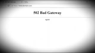 502 bad gateway что это значит: что это за ошибка  при открытии сайта