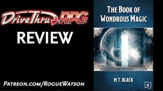 DriveThruRPG Review - The Book of Wondrous Magic