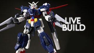 P-Bandai MG Gundam Age-1 Full Glansa LIVE BUILD!