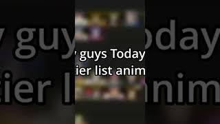 (UPDATE 3.0) ALL UNITS TIER LIST ON ANIME ADVENTURES!  | Roblox Anime Adventures
