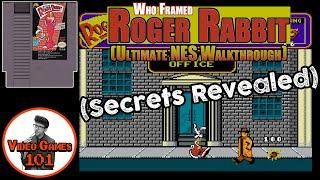 Who Framed Roger Rabbit NES Walkthrough 4K 60FPS | Video Games 101