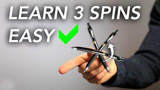 Learn How to Spin A Pen - In Only 5 Minutes - Cool Skill While Bored