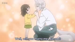 "Tomoe proposing to nanami"︎