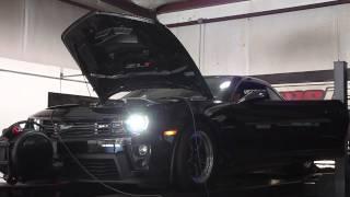 Vengeance Racing built Stage V ZL1 with Nitrous Outlet system making a 1000+RWHP Dyno Pull