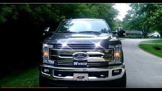 2017 Ford F-250 emergency strobe KIT by Wicked Warnings, AVAILABLE IN MULTIPLE COLORS.