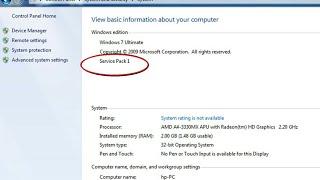 How to Install Service Pack 1 Windows 7/8/10