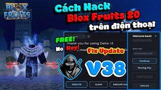 Cách Hack Blox Fruits 20 Trên Điện Thoại Update DeltaX V38 No Key, Auto TerrorShark, Fix Lag