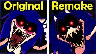 SONIC.EXE: Original VS Redone | FNF Mods