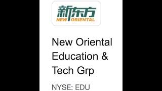 EDU New Oriental Education & Tech Grp Should You Buy In???