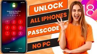 Unlock Any iPhone Without Password: 2 Proven Methods!