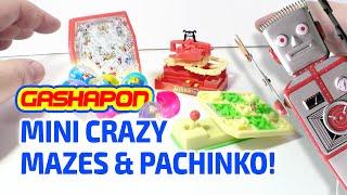 GASHAPON MINI CRAZY MAZES & PACHINKO GAMES Working Miniatures by Epoch