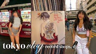 Tokyo vlog // salsa record shopping, dj gig, sight seeing 