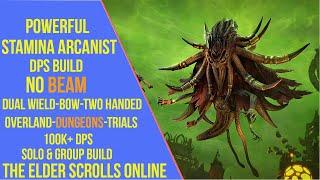 Powerful Stamina Arcanist DPS Build for ESO Gold Road - No Beam Stamarc DPS