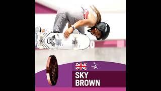 Sky Brown, Great Britain's youngest ever Summer Olympian, wins bronze at her debut Olympic Games