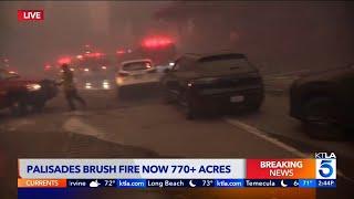 Southern California Firestorms, KTLA Channel 5, January 7, 2025, 11 AM - 6 PM EST